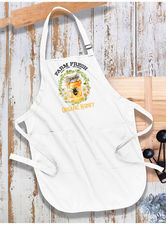 Farm Fresh Honey Bees Apron