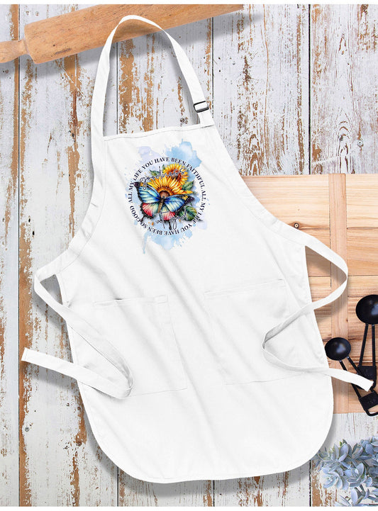 Goodness of God Butterfly Spiritual Apron