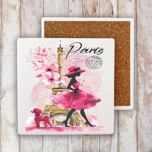 Paris Stone Coaster