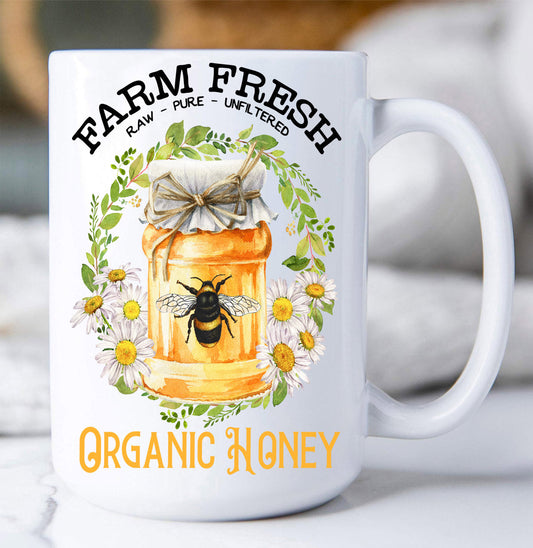 Farm Fresh Honey Bees Coffee Mug