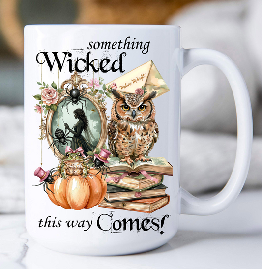 Halloween Something Wicked Comes Coffee Mug