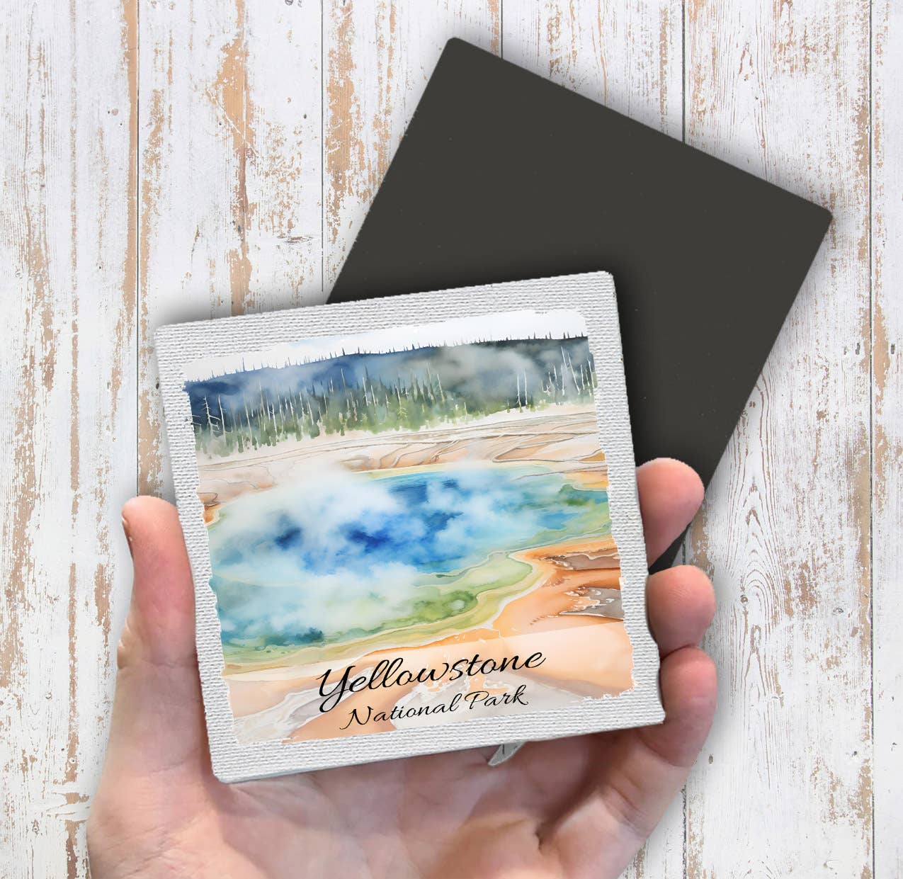 Yellowstone National Park Wyoming Magnet Fridge - Sets of 2