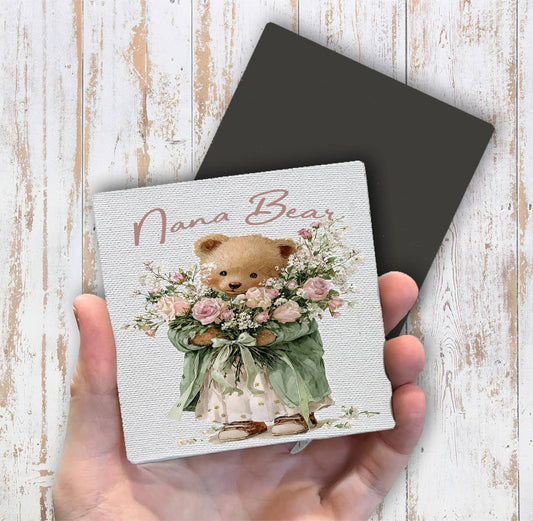 Mother's Day Nana Bear Magnet Fridge