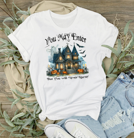 Halloween Hunted House T-Shirt