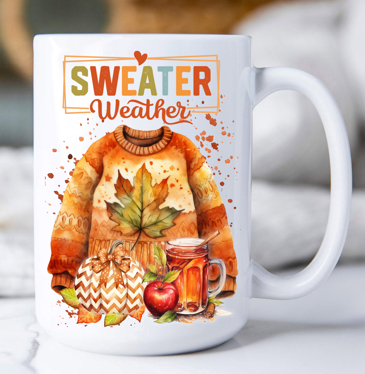 Fall Sweater Weather Coffee Mug