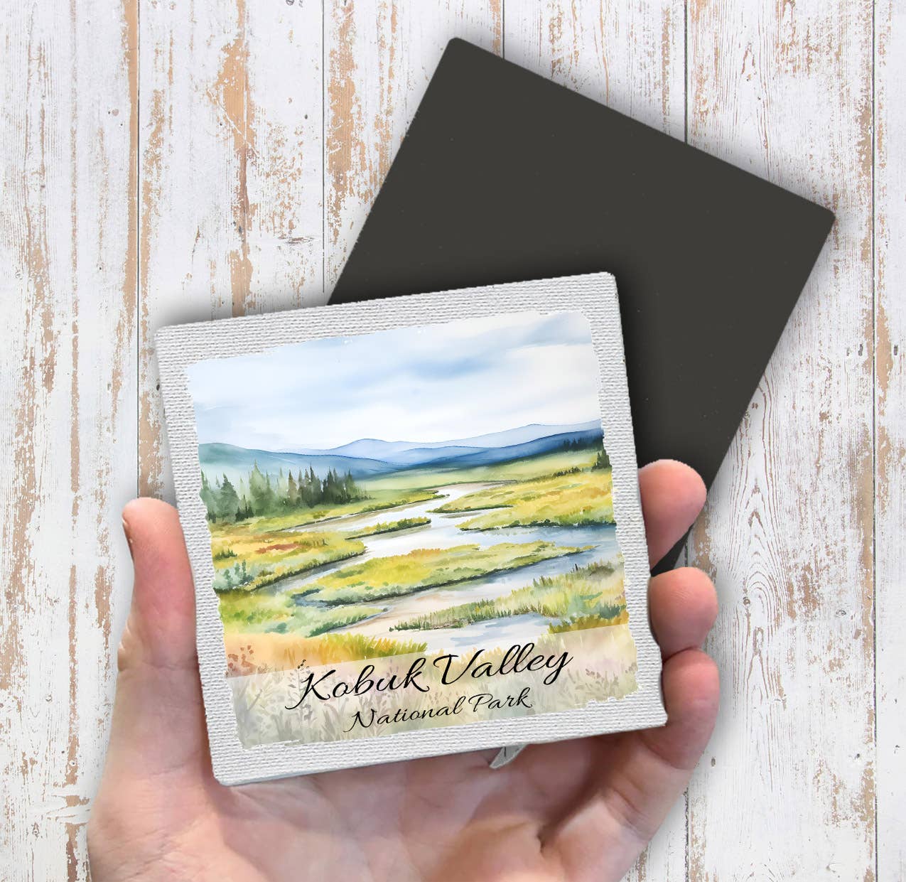 Kobuk Valley National Park Alaska Magnet Fridge - Sets of 2