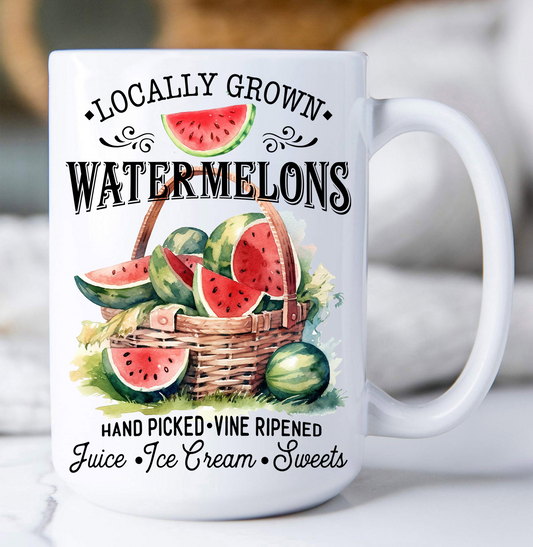 Locally Grown Watermelon  Coffee Mug