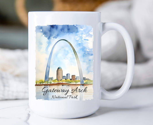 Gateway Arch National Park Missouri Coffee Mug