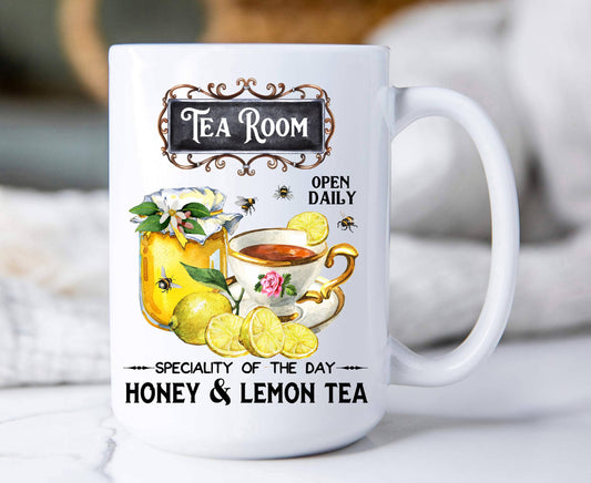 Tea Room Honey & Lemon Tea  Coffee Mugs