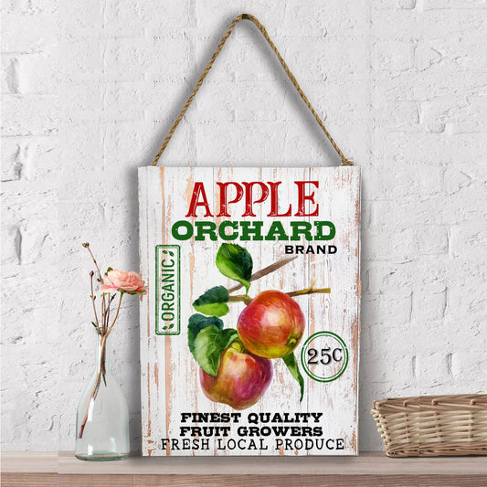 Farmhouse Apple Orchard Organic Wall Decor