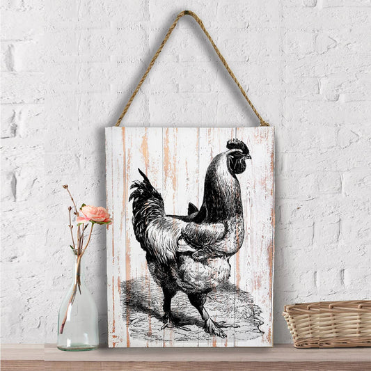 Country Farm, Rooster, Wall Decor