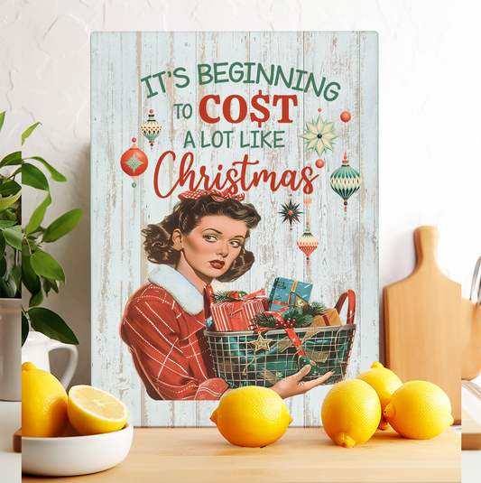 Glass Cutting Board Beginning to cost like Christmas