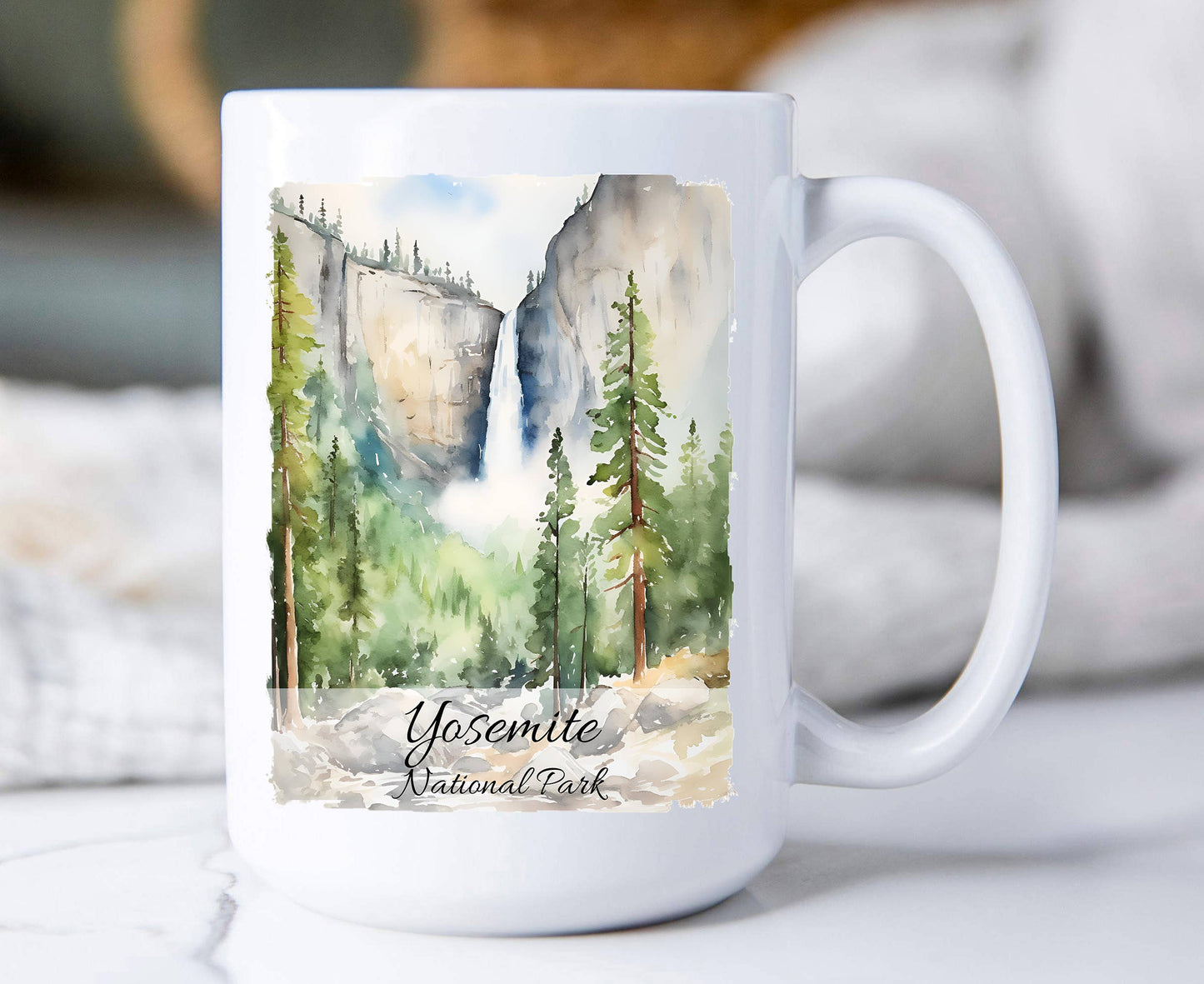 Yosemite National Park California Coffee Mug