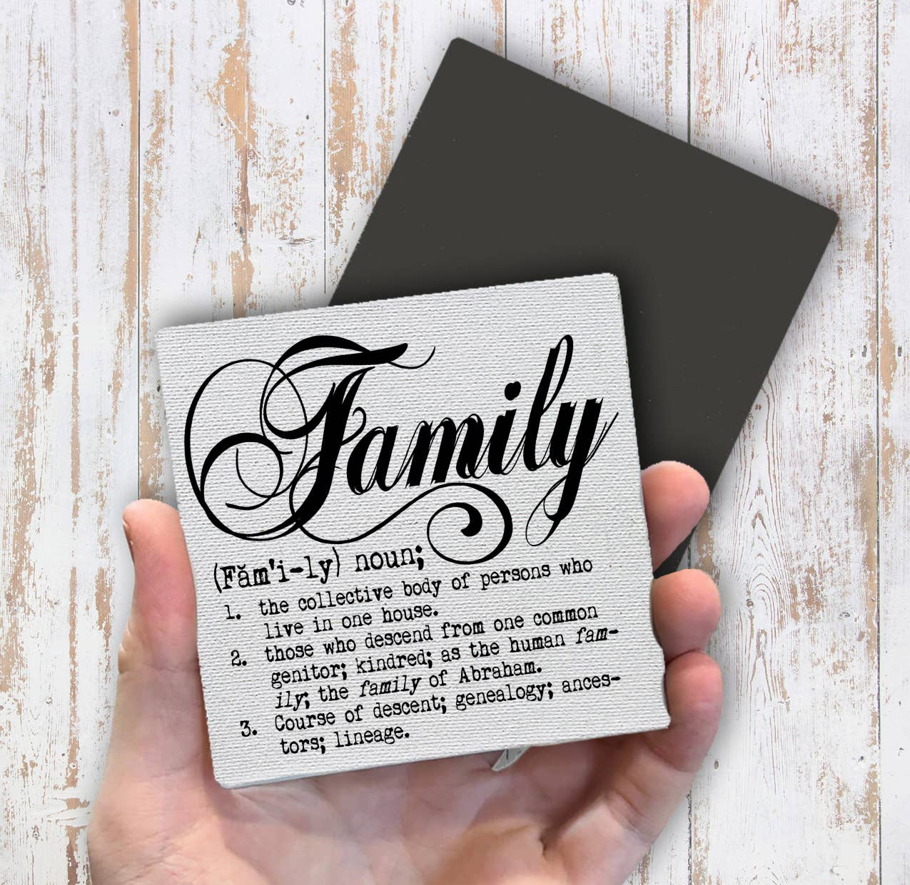 Family Definition, Magnet Fridge - Sets of 2