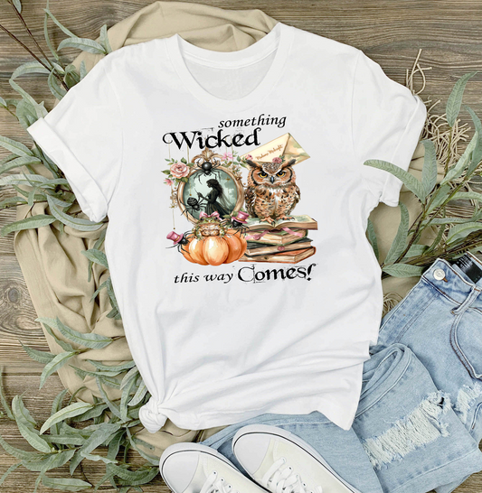 Halloween Something Wicked Comes T-Shirt