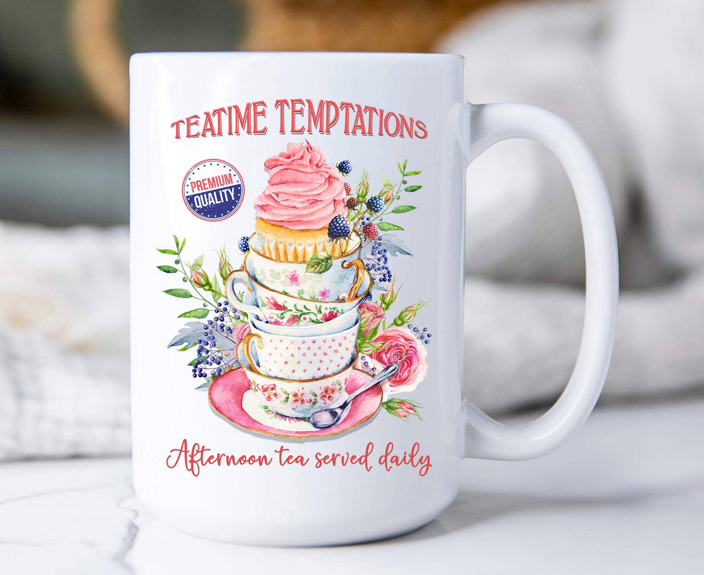 Victorian Tea Time Temptations  Coffee Mugs