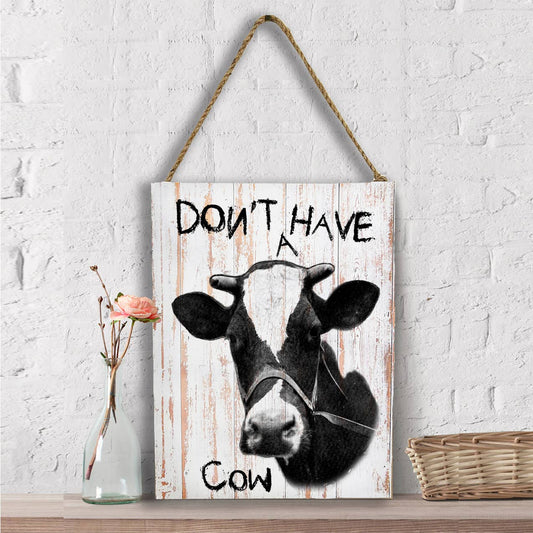 Don't Have a Cow, Wall Decor