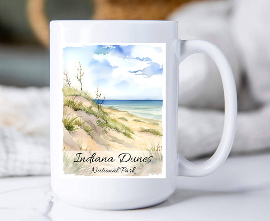 Indiana Dunes National Park Indiana  Coffee Mug