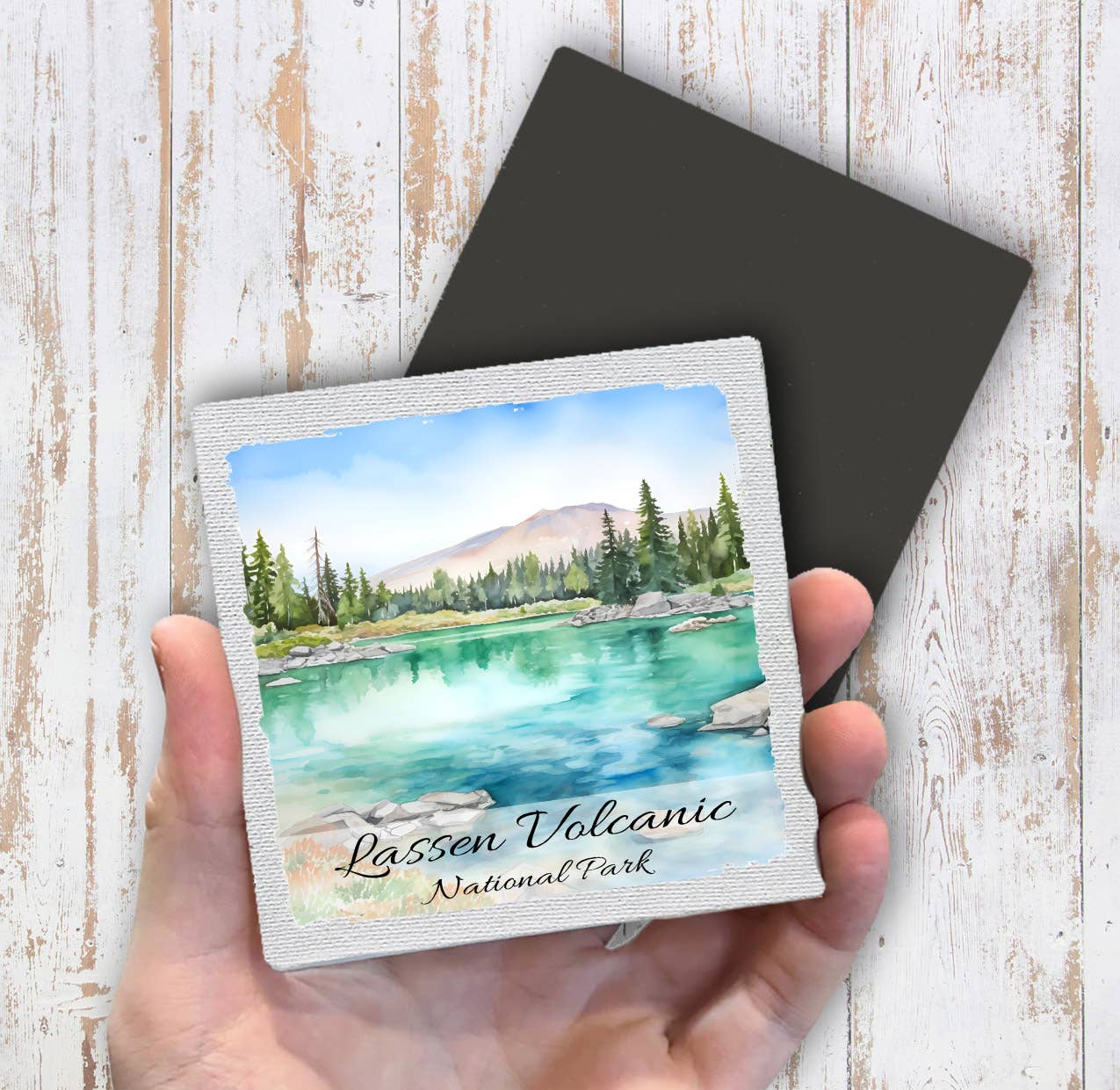 Lassen Volcanic National Park CA Magnet Fridge - Sets of 2