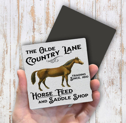 Country Lane Horse Feed  Magnet Fridge - Sets of 2