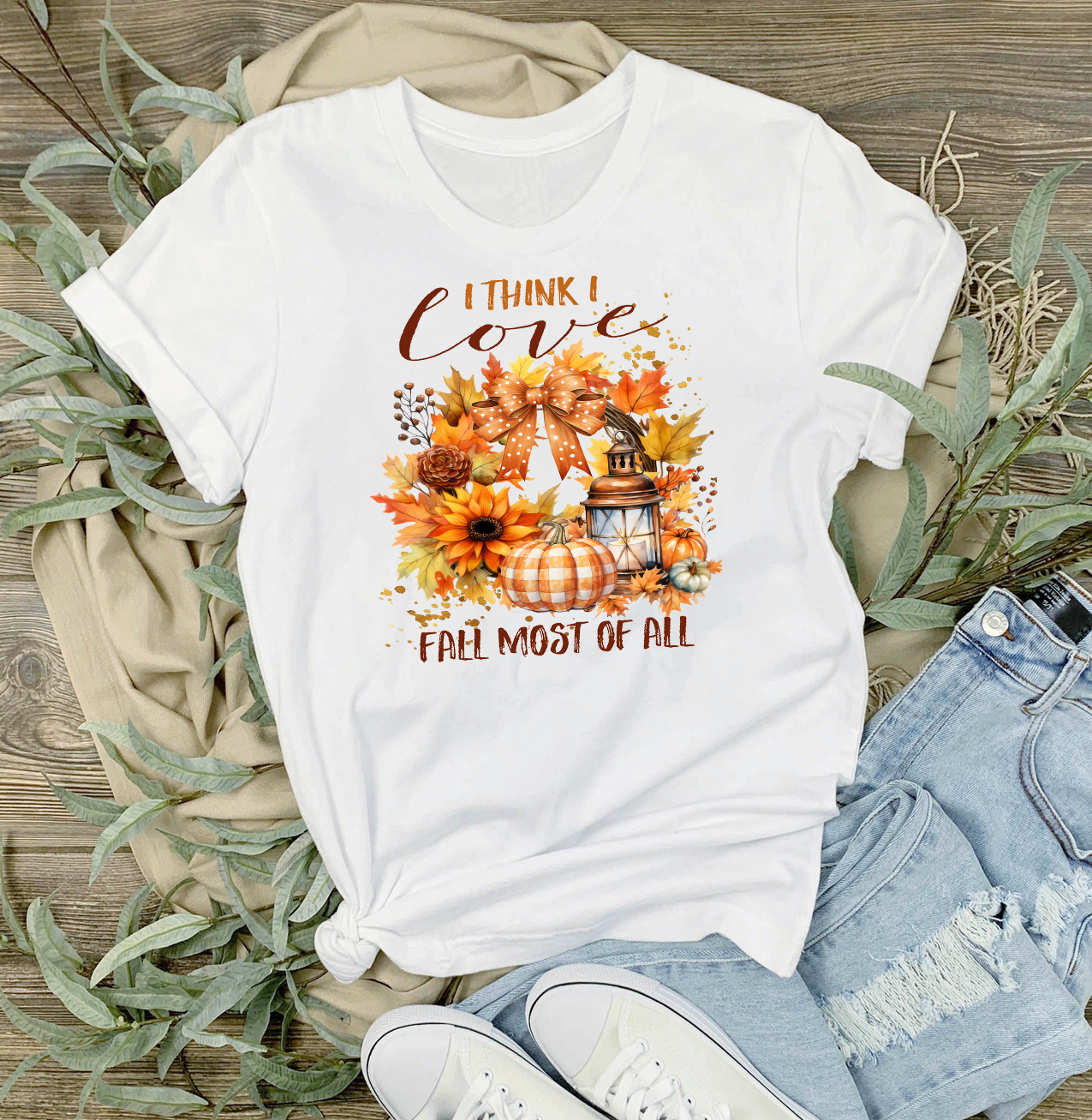 I Think I Love Fall The Most T-Shirt