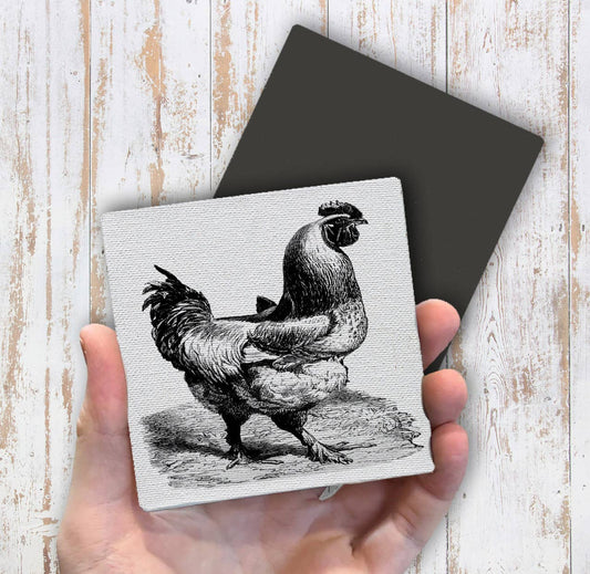 French Country, Rooster, Magnet Fridge - Sets of 2