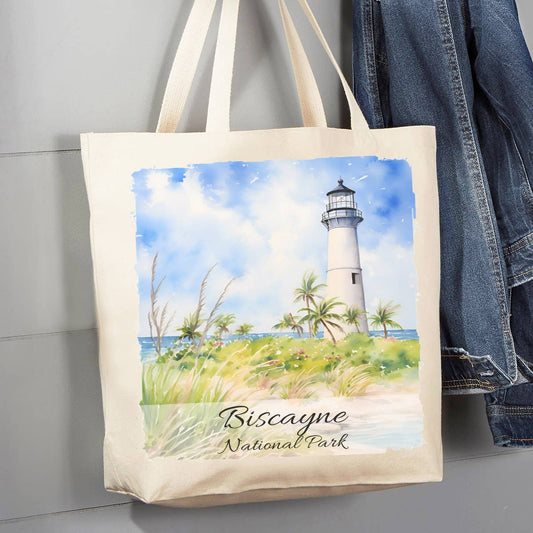 Biscayne National Park Florida Keys  12 oz Canvas Tote Bag