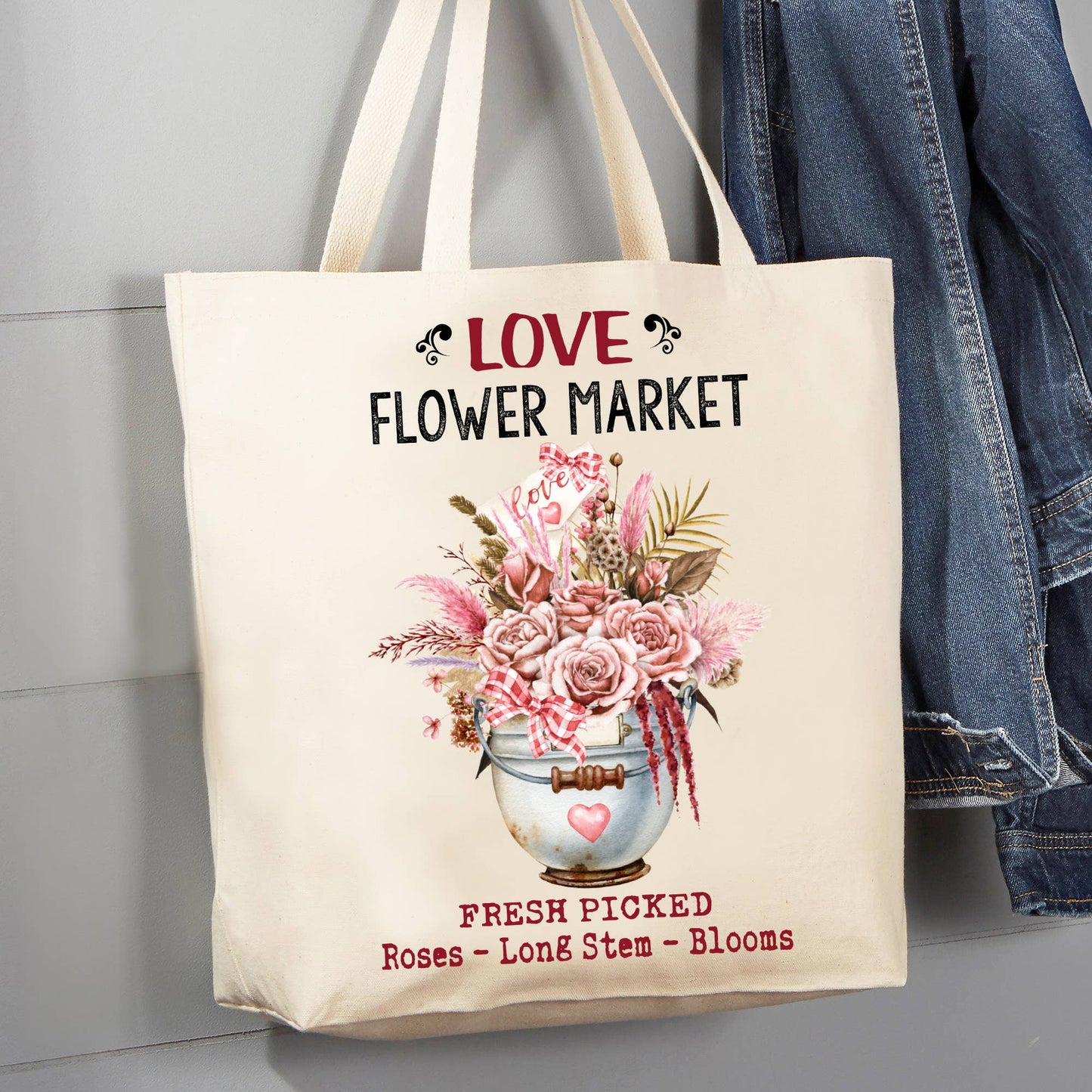 Cotton Canvas Tote Bag
