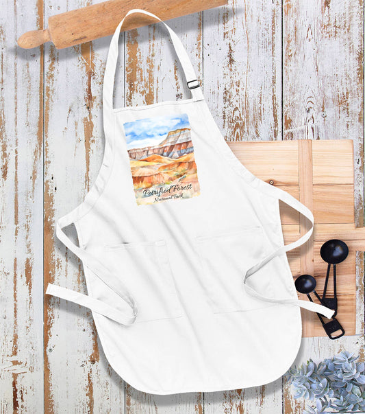 Petrified Forest National Park Arizona Kitchen Cotton Apron