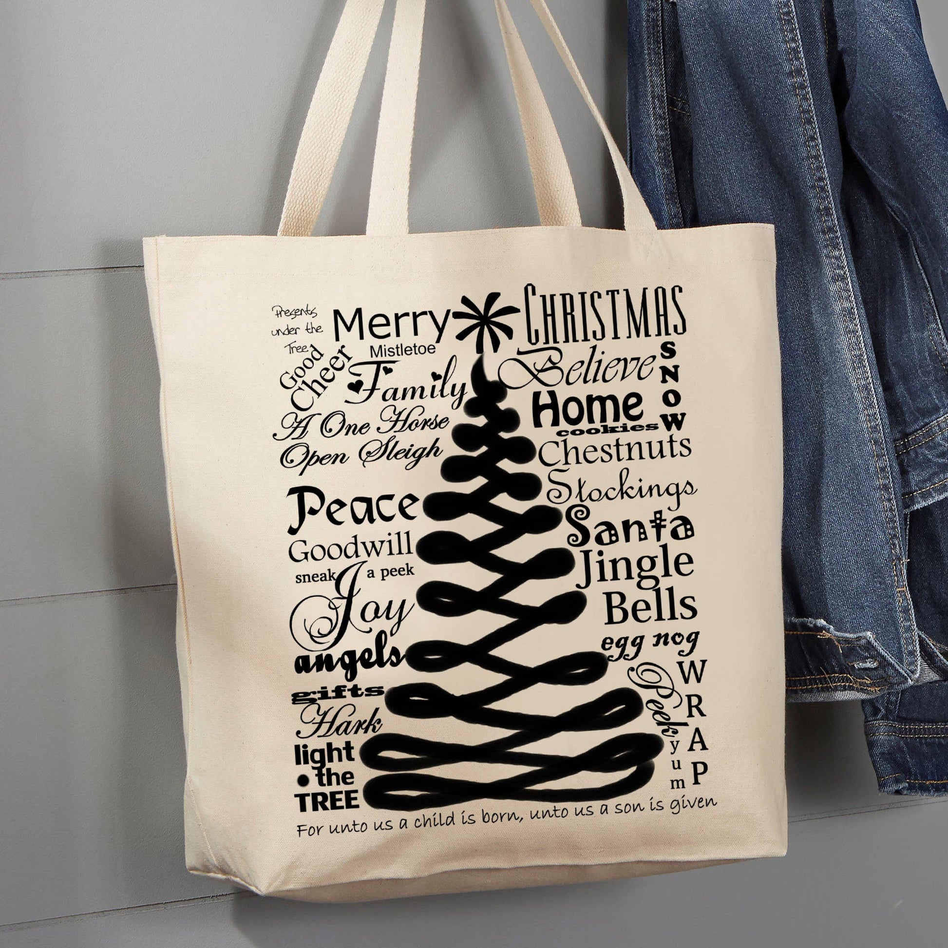 Cotton Canvas Tote Bag