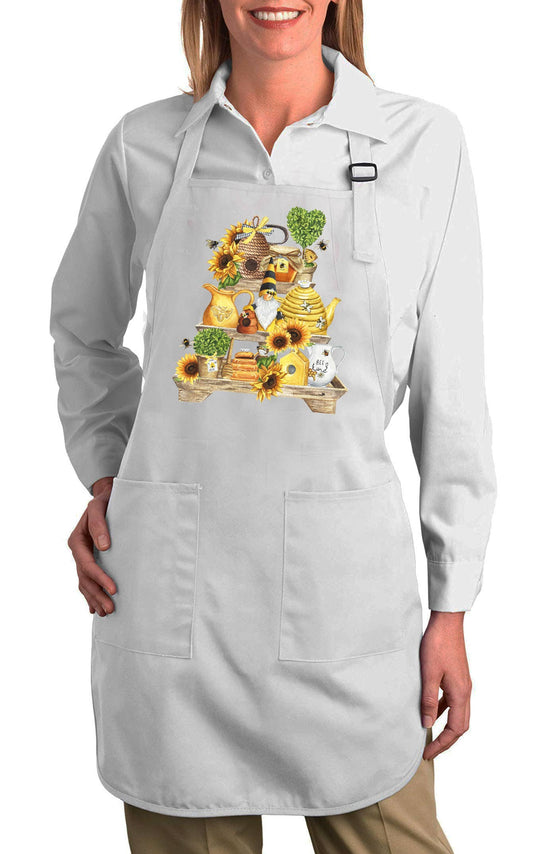 Bee Kind Honey Bees 3 Tier Tray Cotton Apron