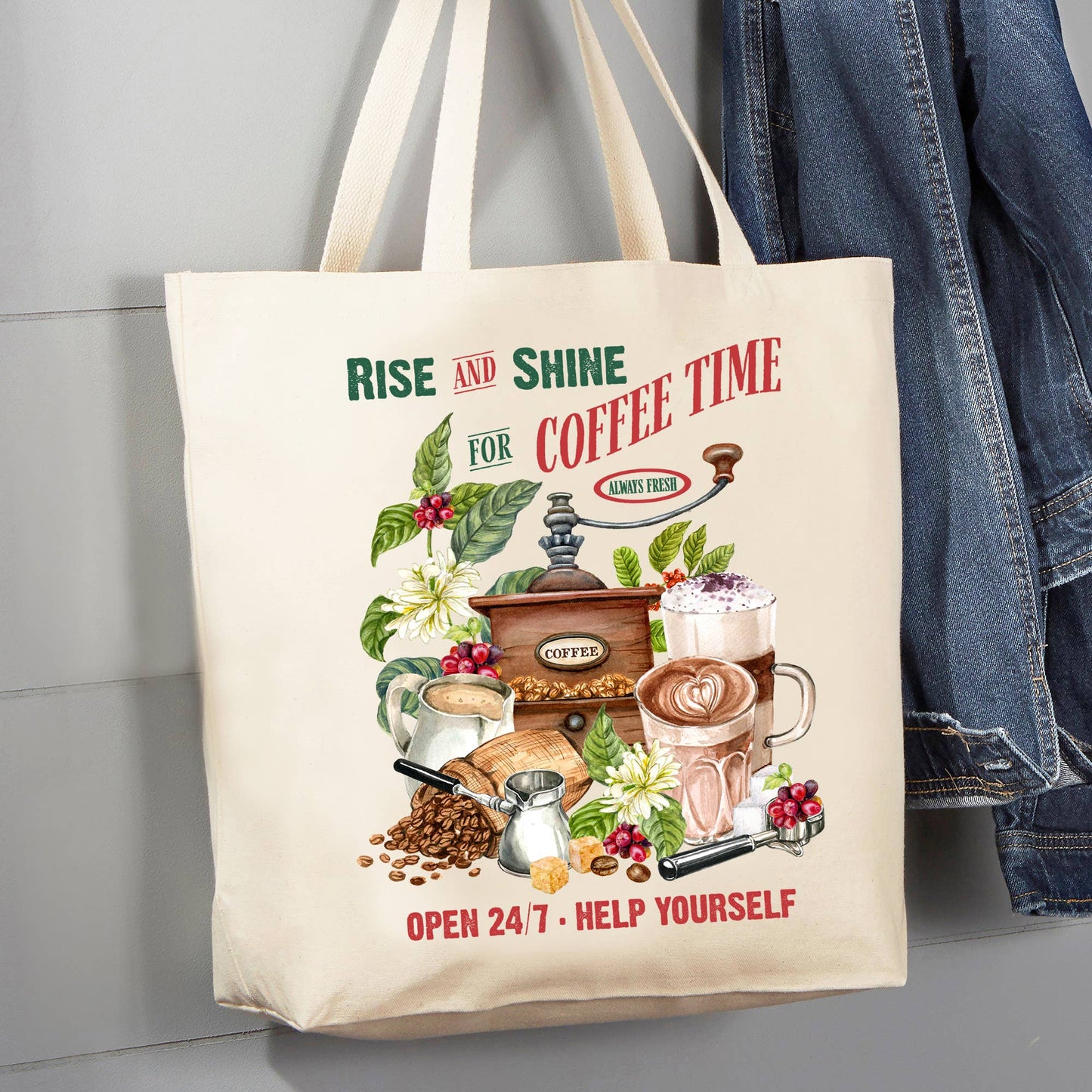 Cotton Canvas Tote Bag