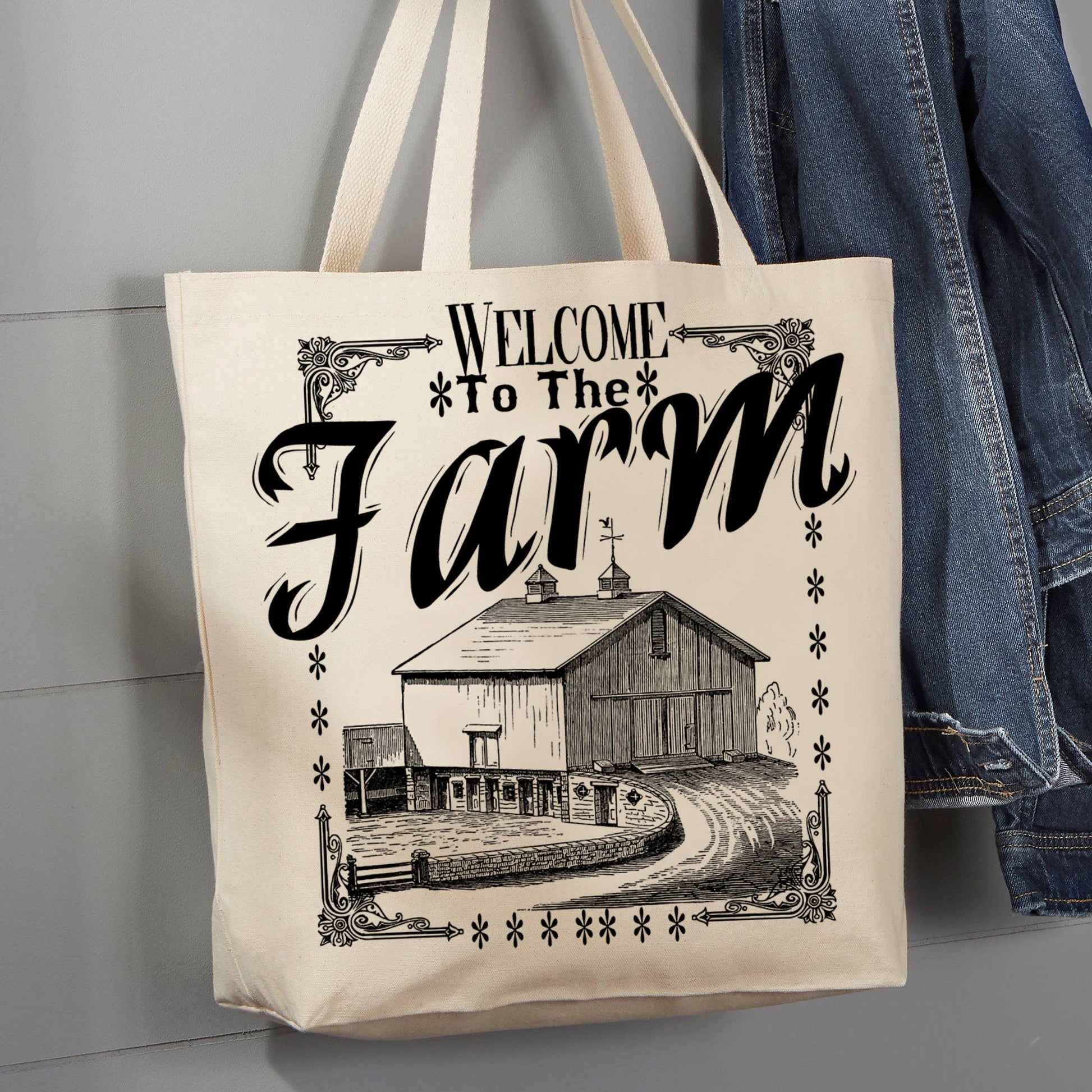 Cotton Canvas Tote Bag
