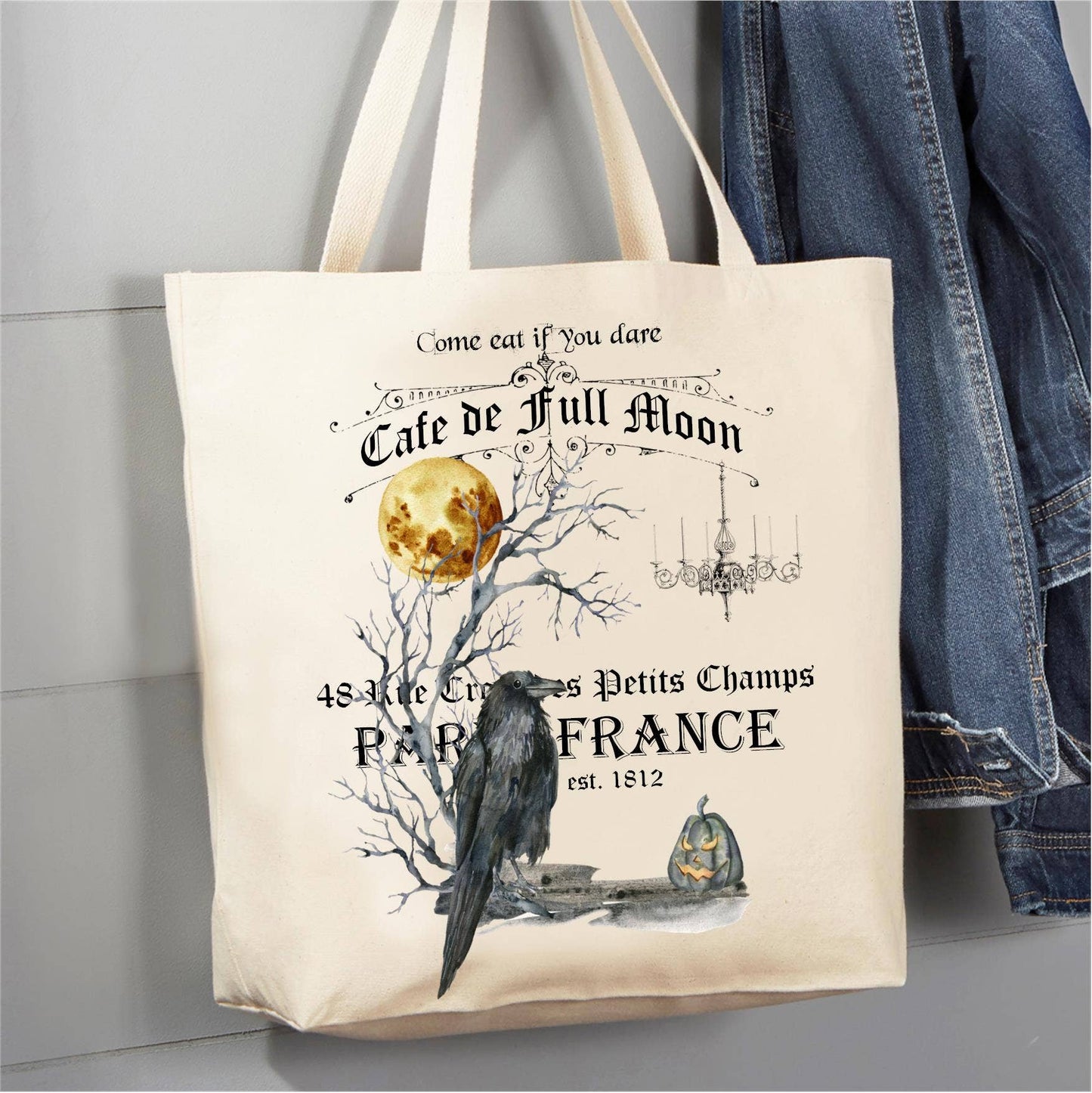 Cotton Canvas Tote Bag