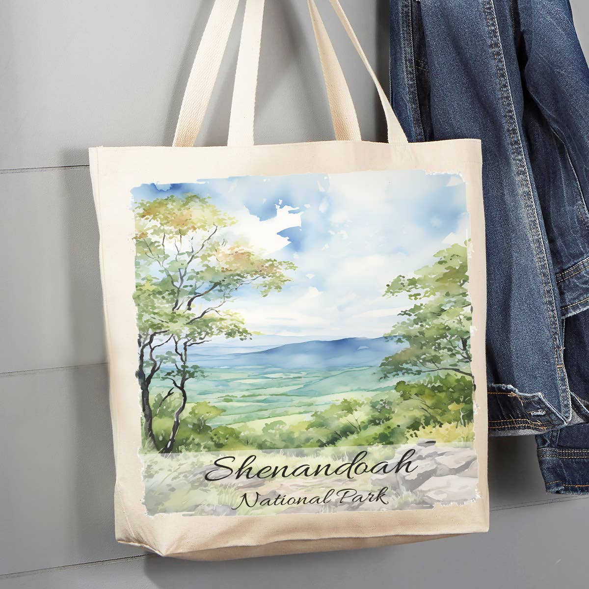 Shenandoah National Park Virginia  12 oz Canvas Tote Bag