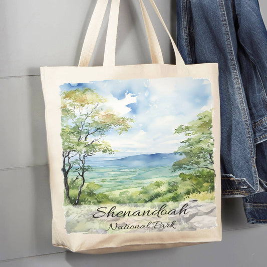 Shenandoah National Park Virginia  12 oz Canvas Tote Bag