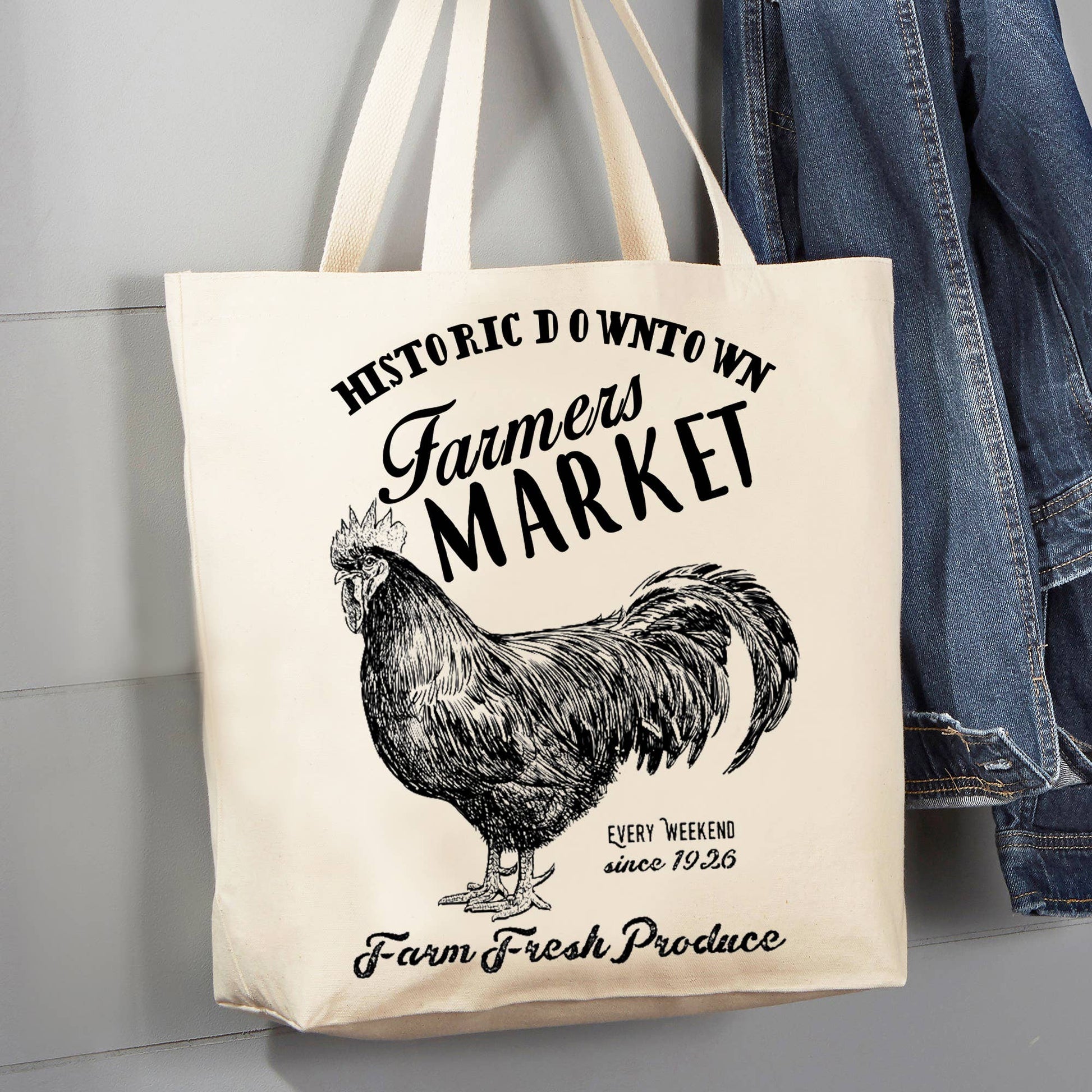 Cotton Canvas Tote Bag