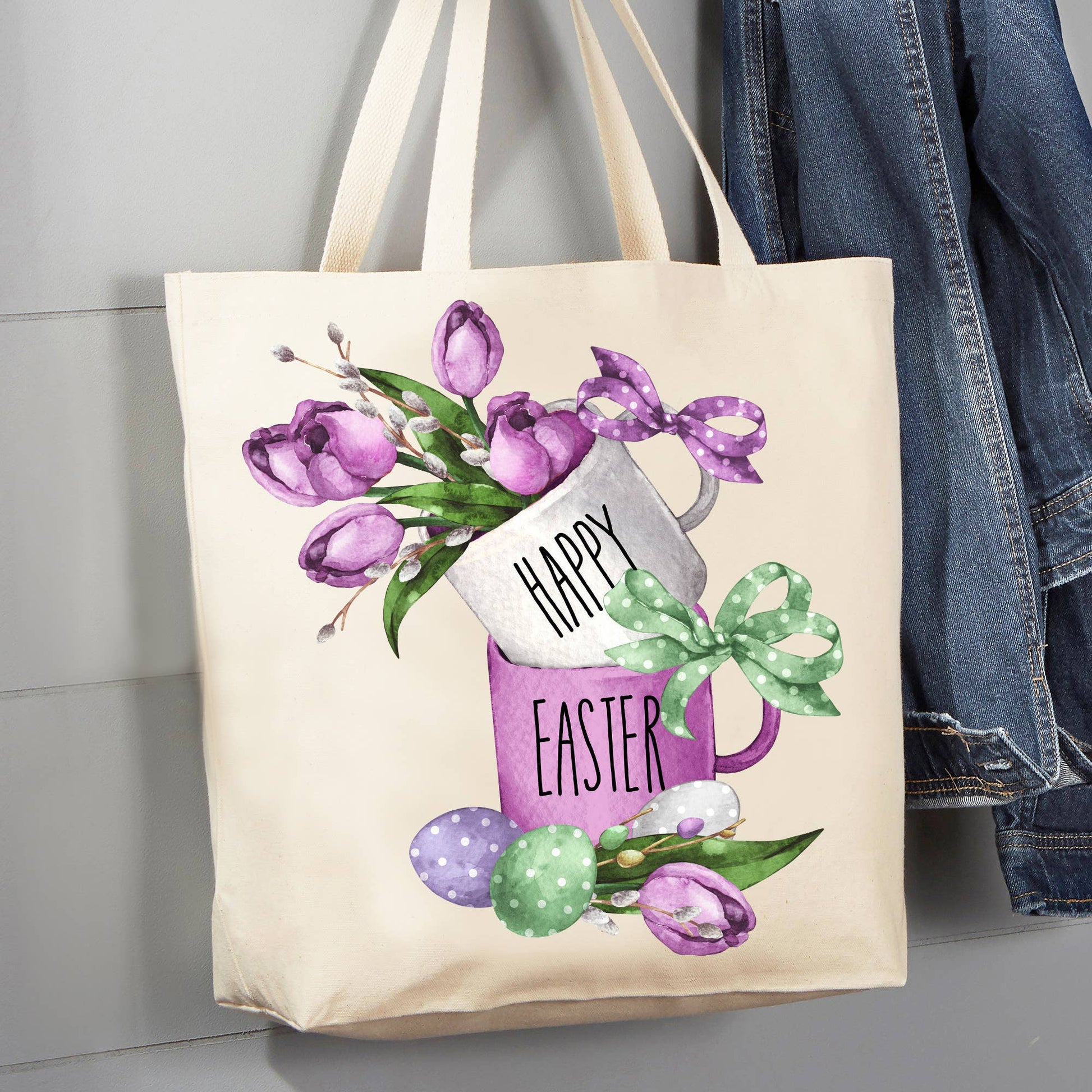Cotton Canvas Tote Bag