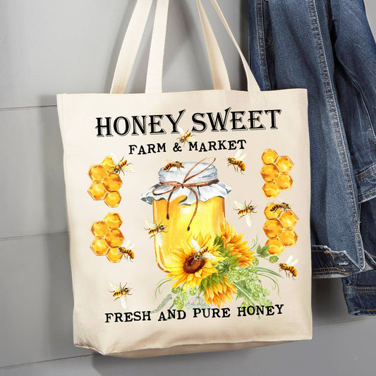 Cotton Canvas Tote Bag