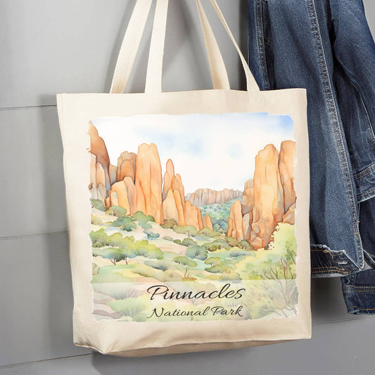 Pinnacles National Park California  12 oz Canvas Tote Bag