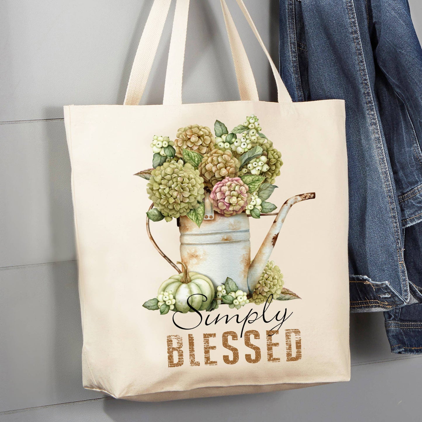 Cotton Canvas Tote Bag