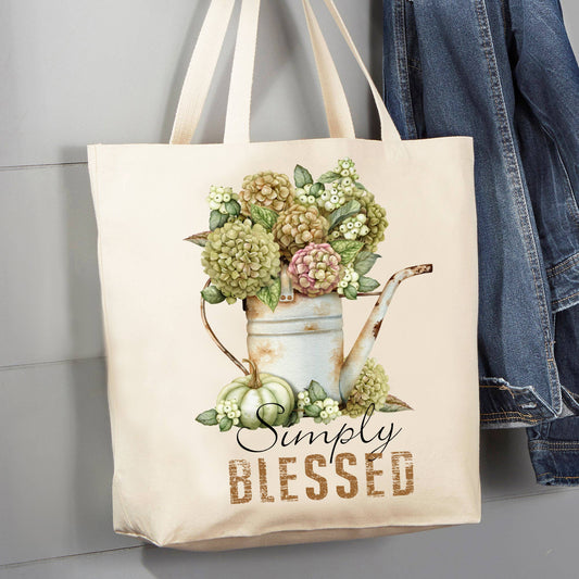 Cotton Canvas Tote Bag