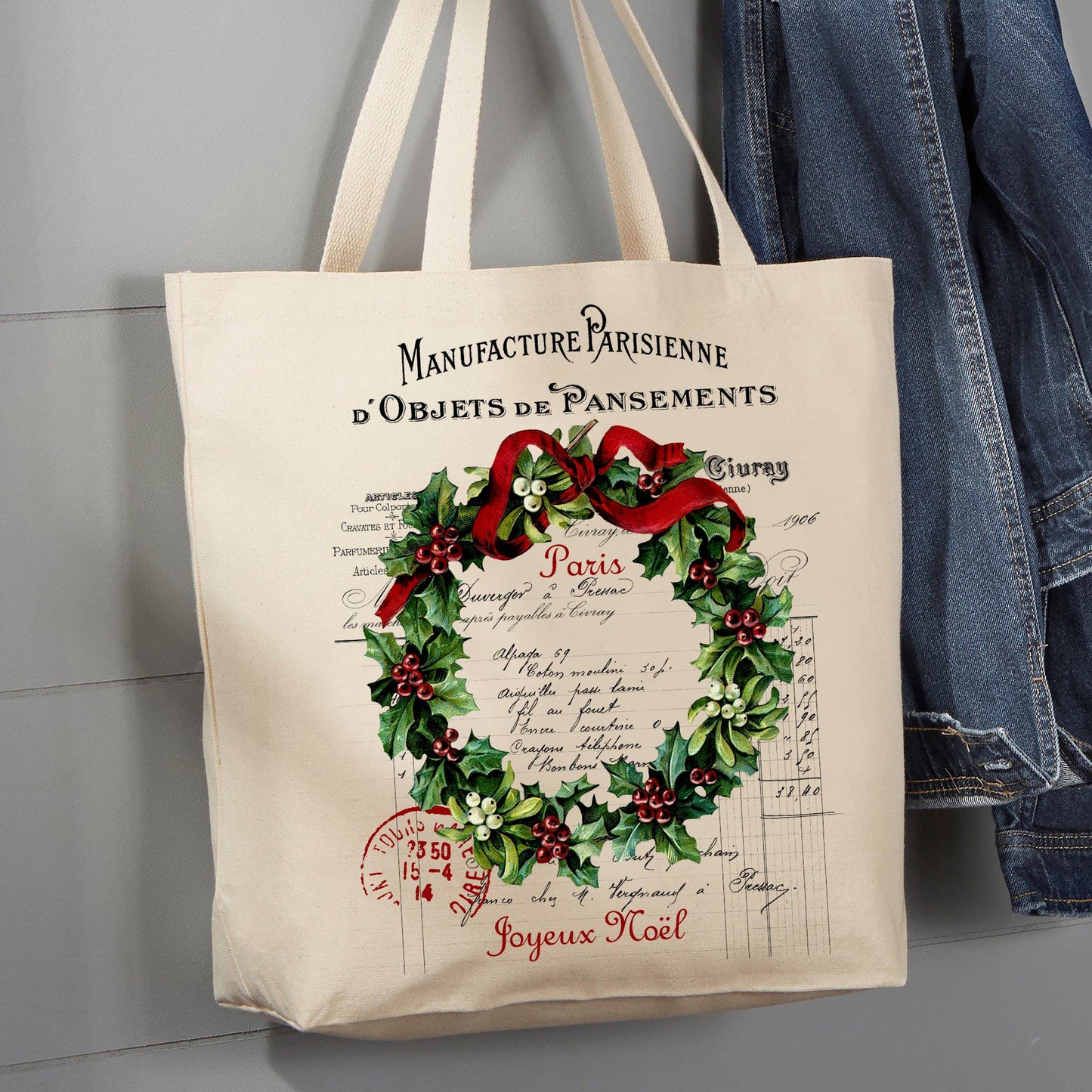 Cotton Canvas Tote Bag