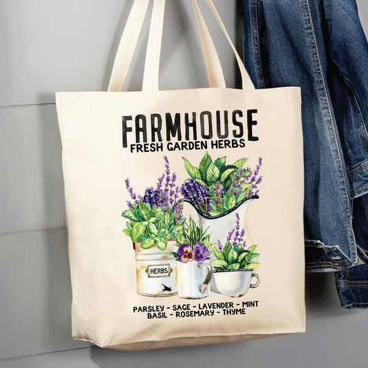 Cotton Canvas Tote Bag