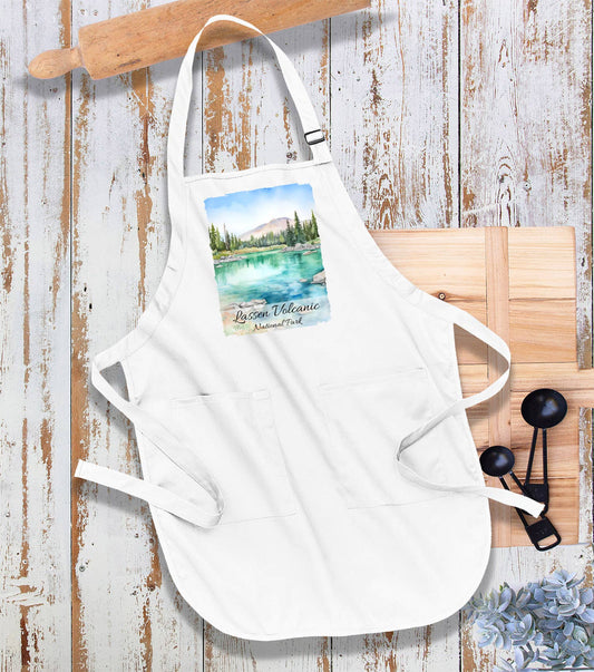 Lassen Volcanic National Park CA Kitchen Cotton Apron