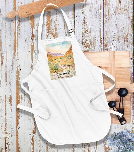 Big Bend National Park Texas Kitchen Cotton Apron