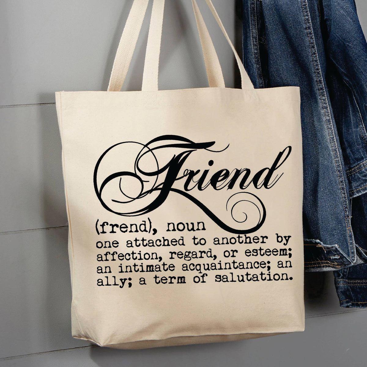 Cotton Canvas Tote Bag