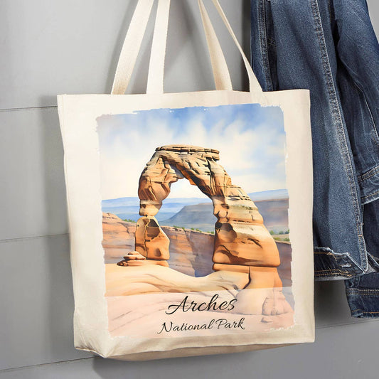 Arches National Park Utah 12 oz Canvas Tote Bag
