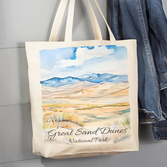 Great Sand Dunes National Park Colorado Canvas Tote Bag