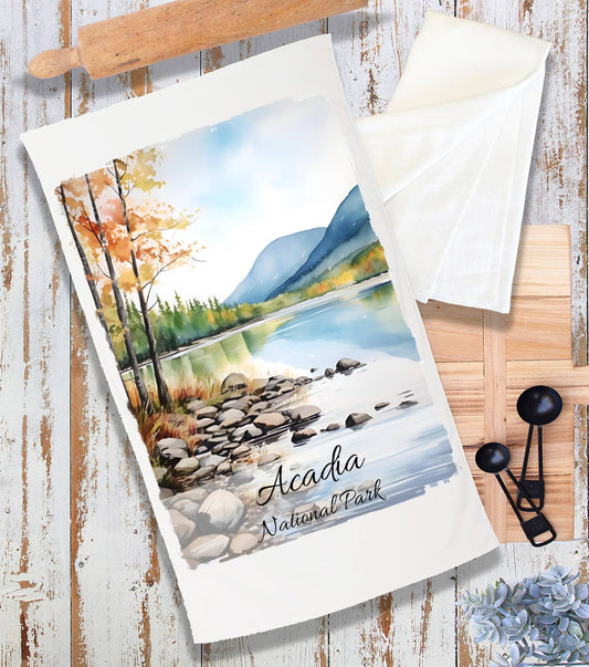 Acadia National Park Maine Terry Cloth Towel